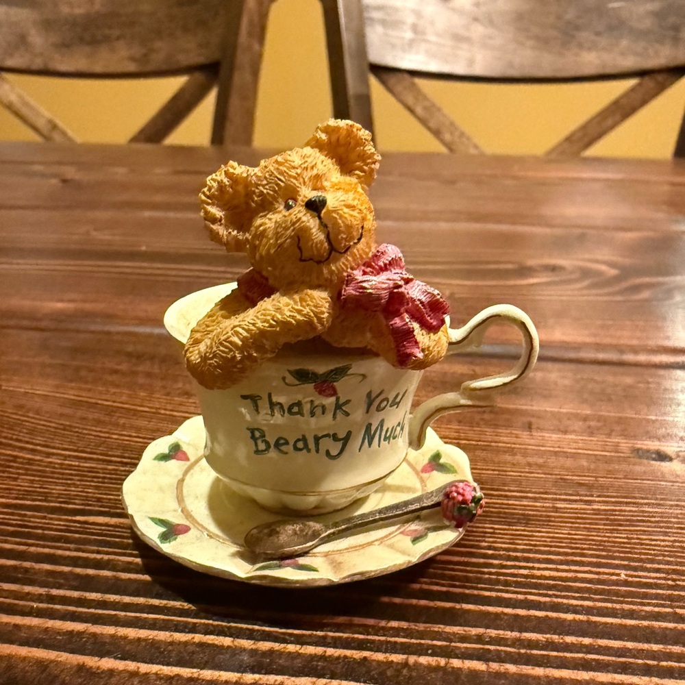 Boyds Bears Teabearies- Merci Teabearie- 2002